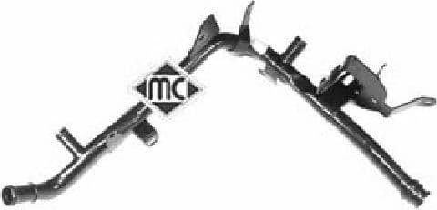03186 Metalcaucho Патрубок системи охолодження