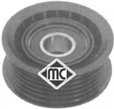 05046 Metalcaucho Обводной ролик поликлинового ремня