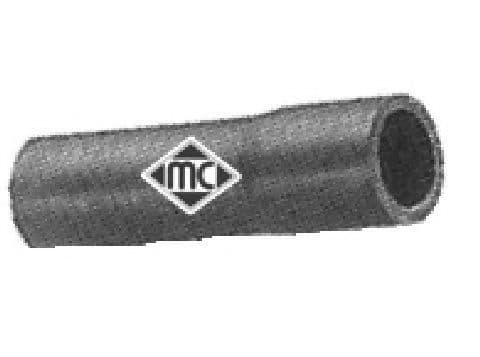 07928 Metalcaucho Патрубок радиатора системы охлаждения двигателя