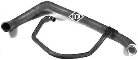 08483 Metalcaucho Патрубок радиатора системы охлаждения двигателя