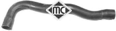 08804 Metalcaucho Патрубок радіатора системи охолодження двигуна