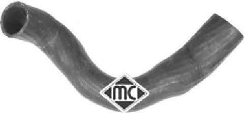 09118 Metalcaucho Патрубок радіатора системи охолодження двигуна