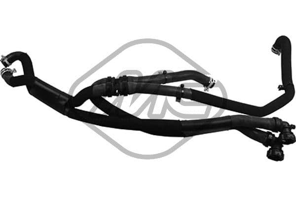 97503 Metalcaucho Патрубок радіатора системи охолодження двигуна для Renault Master