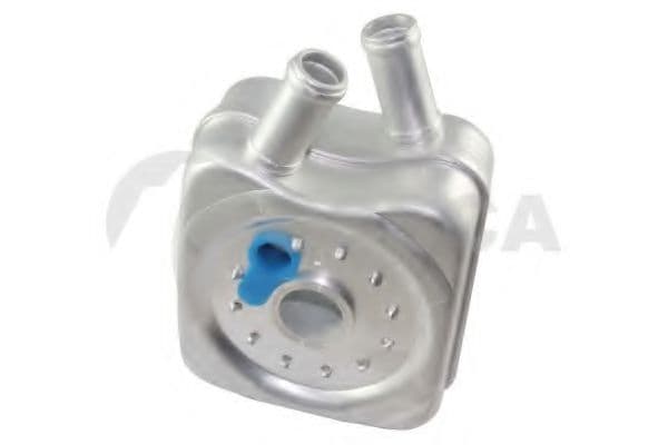 01057 OSSCA Масляный радиатор двигателя