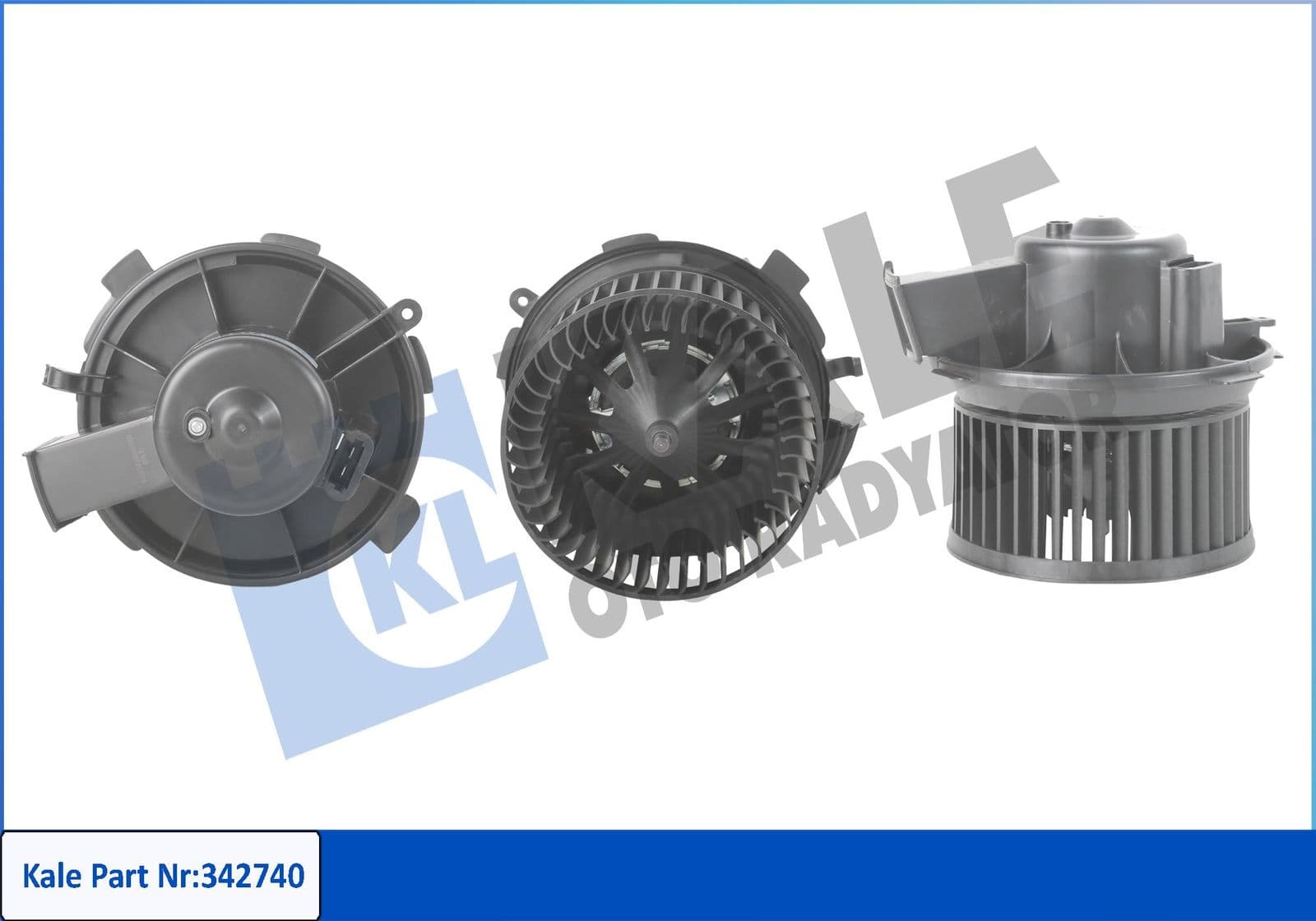 342740 Kale Oto Radyatör Вентилятор салона
