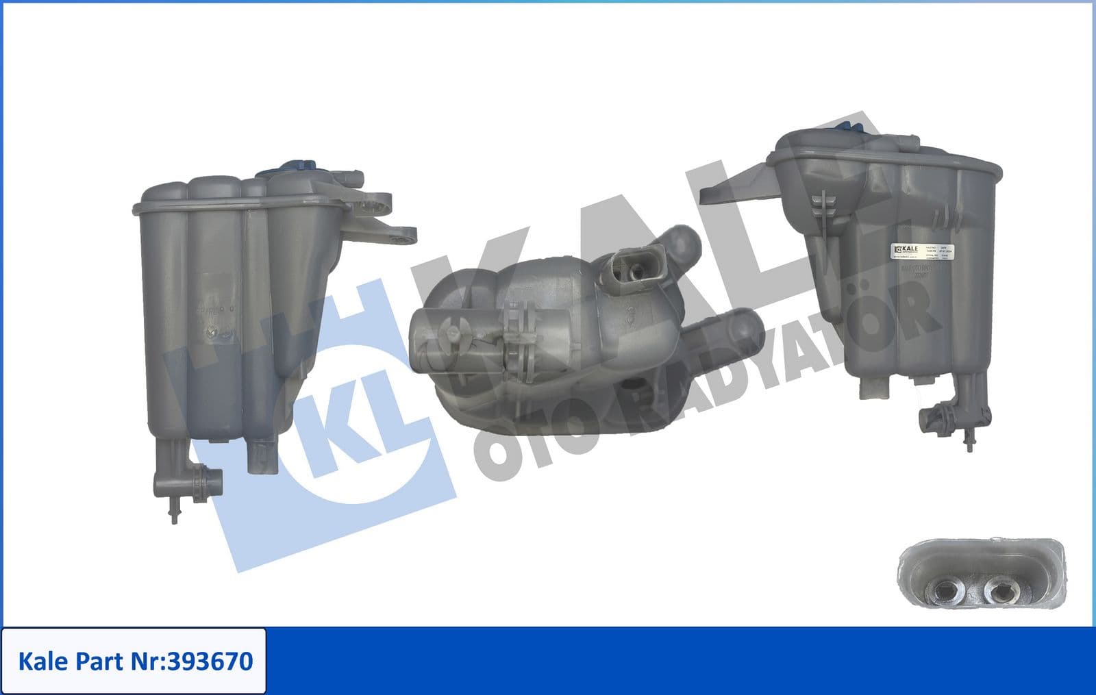 393670 Kale Oto Radyatör Бачок охолоджувальної рідини