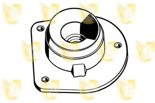 390501 Unigom Опора амортизатора