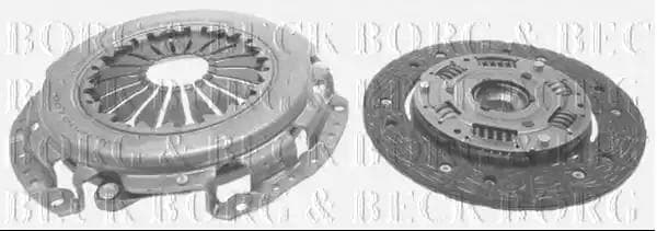 HK2273 Borg & Beck Комплект сцепления