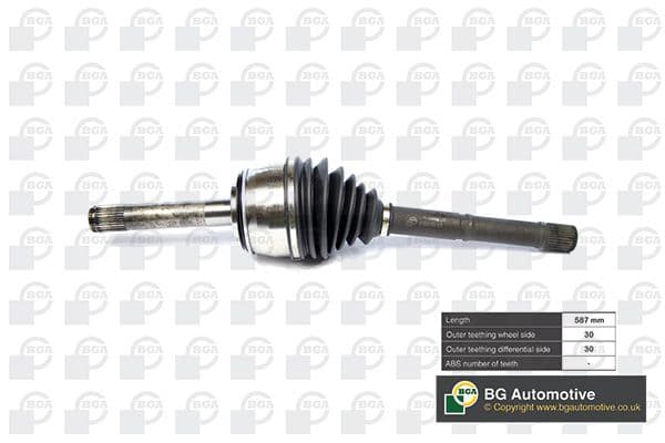 ds9103 BGA Піввісь для Toyota Land Cruiser