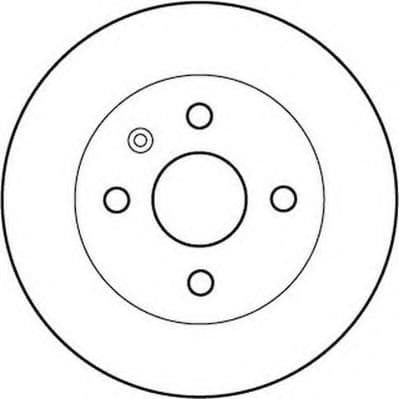 562181JC Jurid Тормозной диск