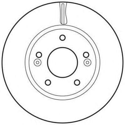 562625JC Jurid Гальмівний диск