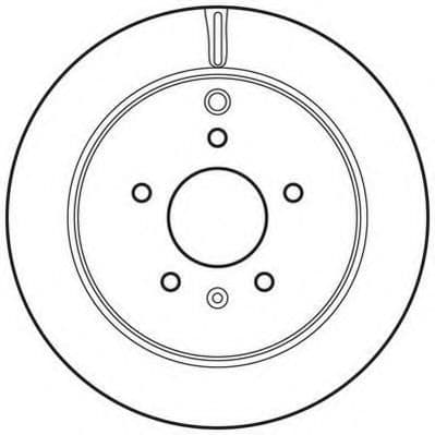 562670JC Jurid Гальмівний диск