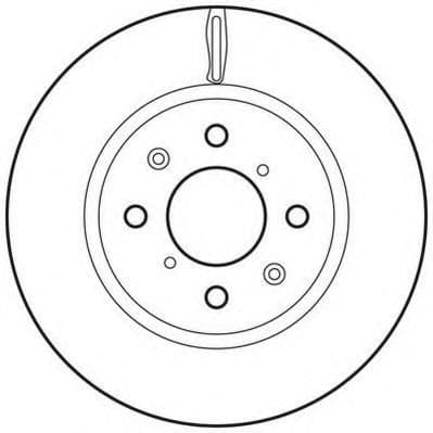 562694JC Jurid Гальмівний диск для Suzuki Swift