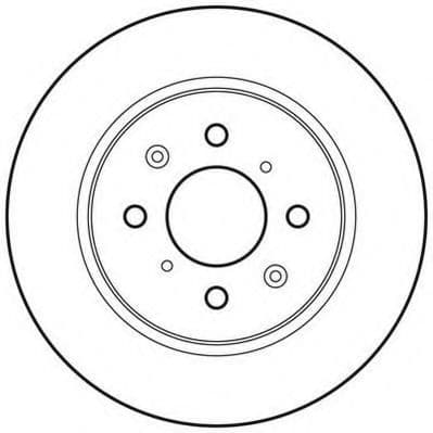562704JC Jurid Гальмівний диск