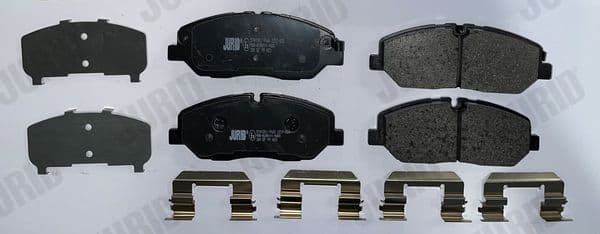 574139j Jurid Гальмівні колодки для Hyundai H350