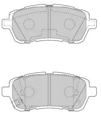 573648j Jurid Гальмівні колодки