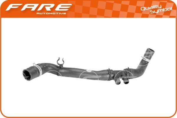 24057 Fare SA Патрубок радіатора системи охолодження двигуна для Land Rover Range Rover