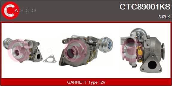 ctc89001ks Casco Турбіна для Suzuki Grand Vitara