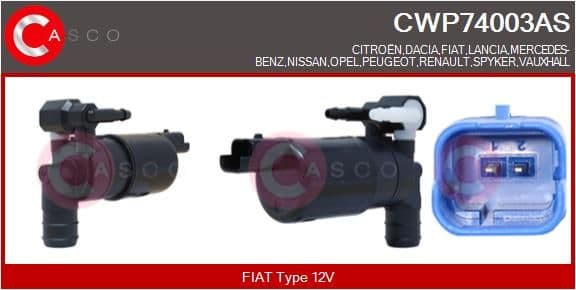cwp74003as Casco Насос омивача