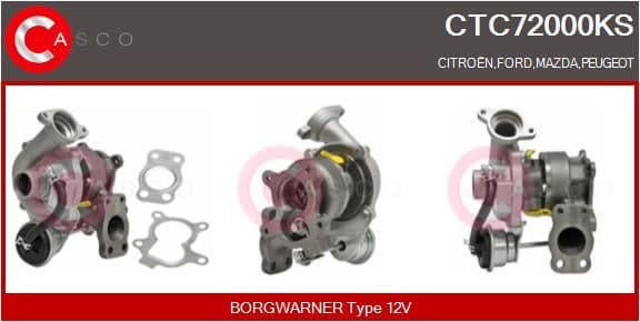 ctc72000ks Casco Турбина