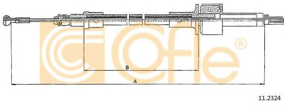 11.2324 Cofle Трос зчеплення