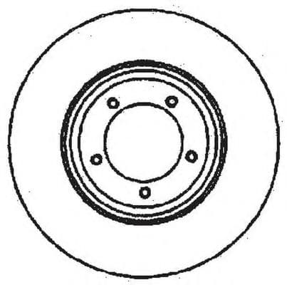 561121B Bendix Гальмівний диск