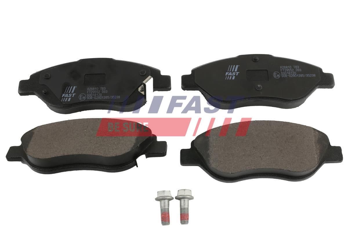 ft29552 Fast Гальмівні колодки для Fiat Tipo