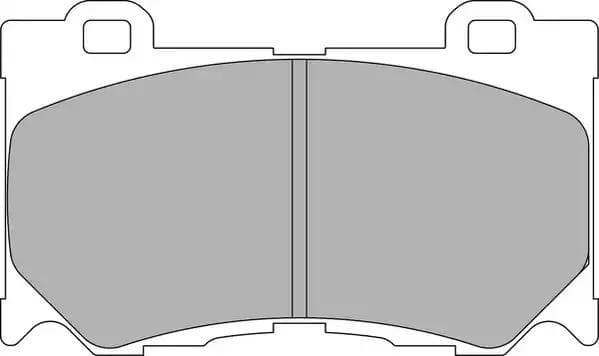FCP4172H Ferodo Гальмівні колодки