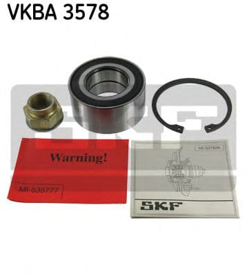 VKBA 3578 SKF Підшипник ступиці колеса