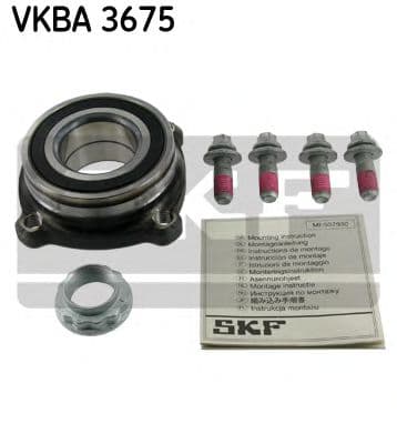 VKBA 3675 SKF Підшипник ступиці колеса