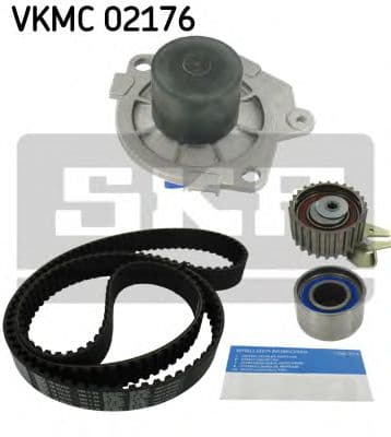 VKMC 02176 SKF Комплект ременя ГРМ + помпа