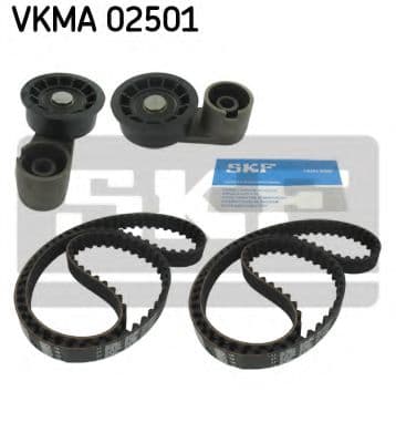 VKMA 02501 SKF Комплект ремня ГРМ