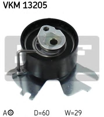 VKM 13205 SKF Натяжной ролик ремня ГРМ