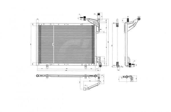 621661 Hart Радіатор кондиціонера