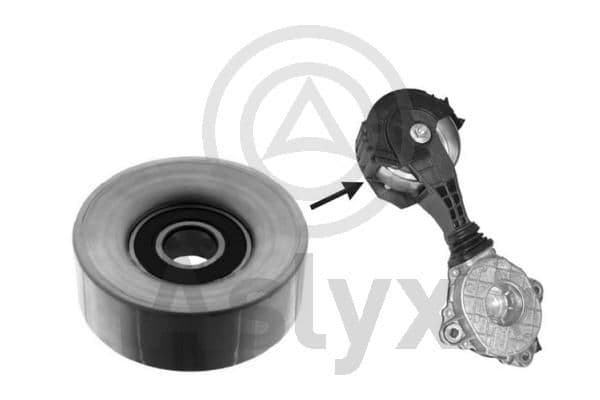 as521087 Aslyx Обводной ролик поликлинового ремня