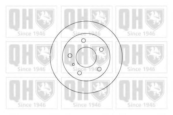 BDC5173 Quinton Hazell Гальмівний диск