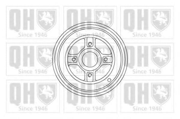 BDR346 Quinton Hazell Тормозной барабан
