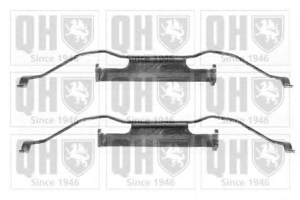 BFK613 Quinton Hazell Компоненти дискових гальмівних колодок