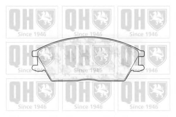 BP378 Quinton Hazell Гальмівні колодки