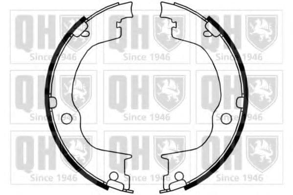 BS1189 Quinton Hazell Колодки ручника