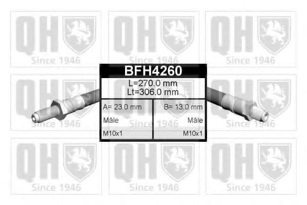 BFH4260 Quinton Hazell Тормозной шланг