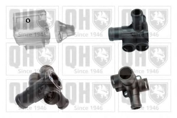 QTH821CF Quinton Hazell Фланец охлаждающей жидкости