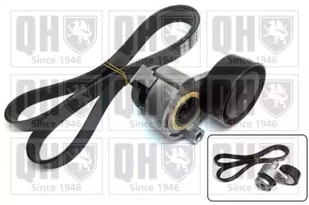 qdk89 Quinton Hazell Комплект поліклинового ременя