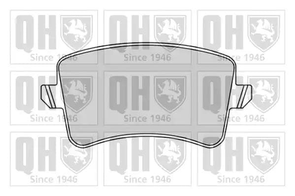 BP1603 Quinton Hazell Гальмівні колодки