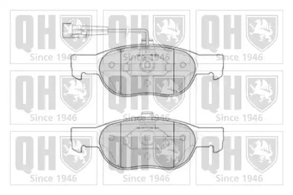BP860 Quinton Hazell Тормозные колодки