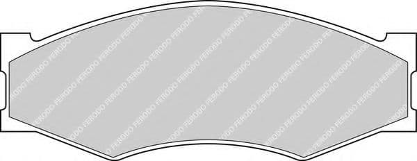 FDB340 Ferodo Тормозные колодки