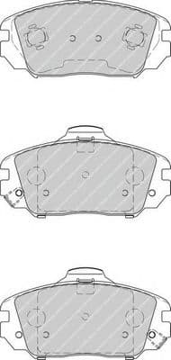 FDB4246 Ferodo Гальмівні колодки