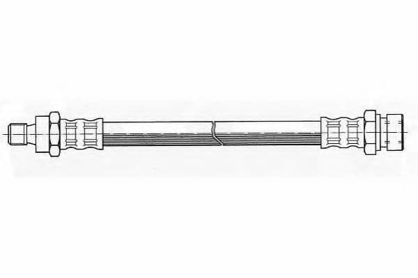 FHY2145 Ferodo Гальмівний шланг для Renault 4