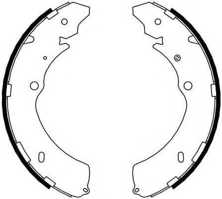 FSB4090 Ferodo Гальмівні колодки