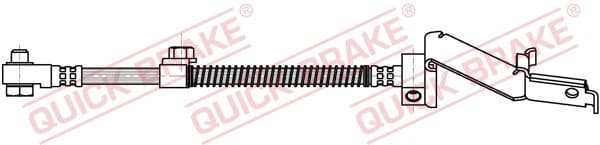 86901X OJD (Quick Brake) Гальмівний шланг